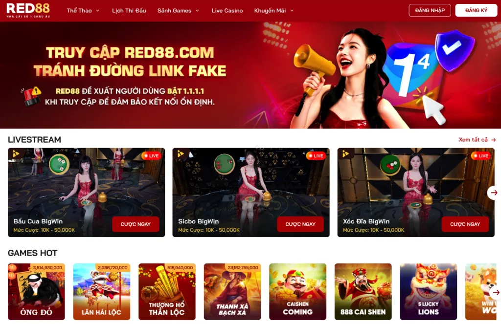 Giới thiệu Nhà cái uy tín Red88